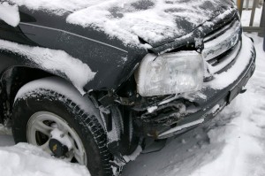 winter auto accident